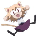 NecoArc_Excited emote