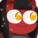 MeruTheSuccubusScaredStare emoji