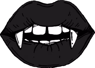 vampiremouthblack emote