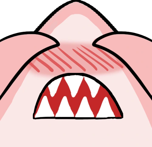 SharkShy emote