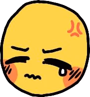 annoyed emote