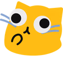 blobcatgooglythink emote
