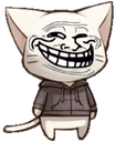 trollwhitecat emote