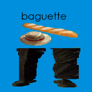 baguette emote