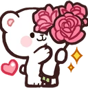 MilkFlowers emote