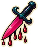 Gothic_knife_sticker emote