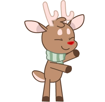 HappyDancingReindeer emoji