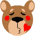 KissBear emote