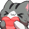 HeartCat emote