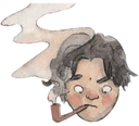 hansanSmoke emote