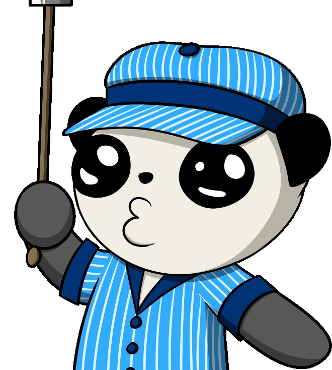 PandaConducter emote