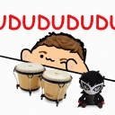 far_dududu_bongo_cat emote
