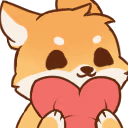 ShibaHeart emote