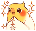 birbshininghappily emote