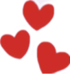 TripleHearts emote