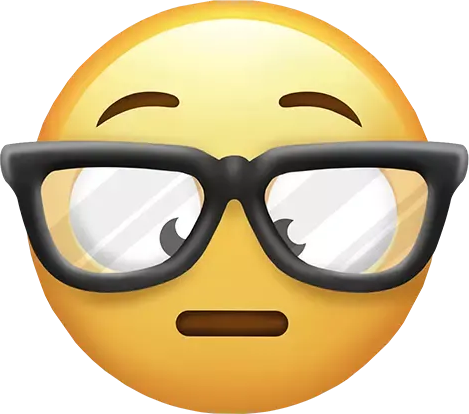 Nerd static emote