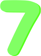 pastelgreen_number_seven static emote