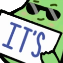 its_finna_lit_yo_sign_cool_bean emote