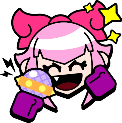Melodie_Special_BrawlStars_Pin emote