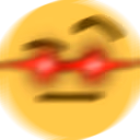 extreme_face_with_raised_eyebrow emote