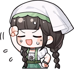 NikkiHardWork emote