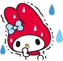 MyMelodyNervous emote
