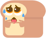AhegaoPleadingBread emote