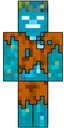Minecraft_Drowned_Pixel_Art emote