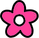 bright_pink_flower static emote