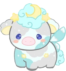 lunacow emote