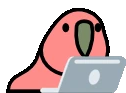laptop_Parrot emote