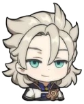 Albedo_smug emote