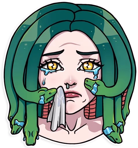 medusa_crying emote