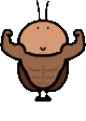 jam_muscle_roach animated emote