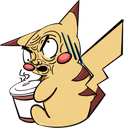 coffeepikachu emote
