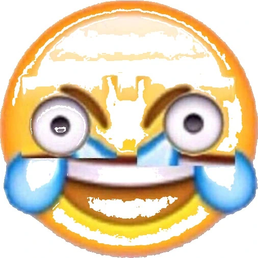 DistortedLaughter emote