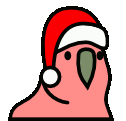 christmaspartyparrot animated emote