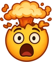 Explodingemoji emote