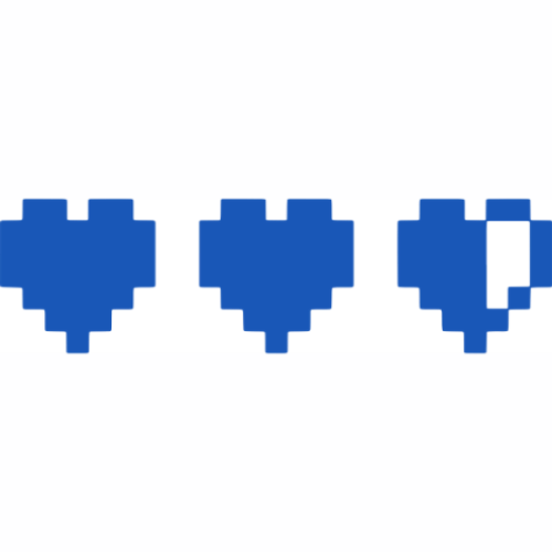 2blueheartslives static emote