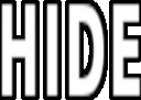 hide emote