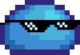 SlimeCoolerBlue emote
