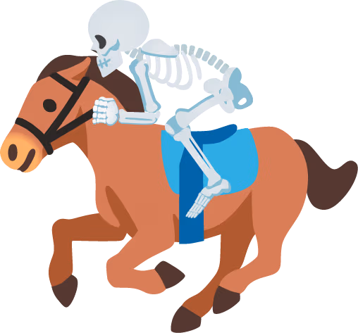 skeleton_riding_horse emote