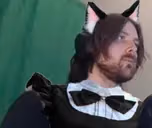 forsenCatMaid emote