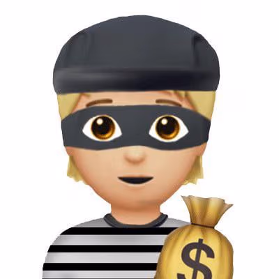 Robber emote