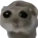 sadHamster emote