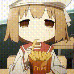 Fries animated emote