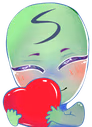 StarAlien_love emote