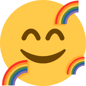 smiling_face_with_3_rainbows emote