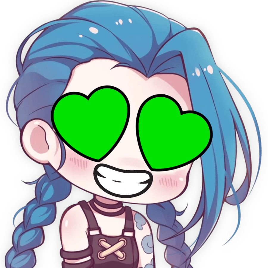 Jinx_HeartGreen emote