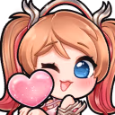 Rosegoldmercy emote
